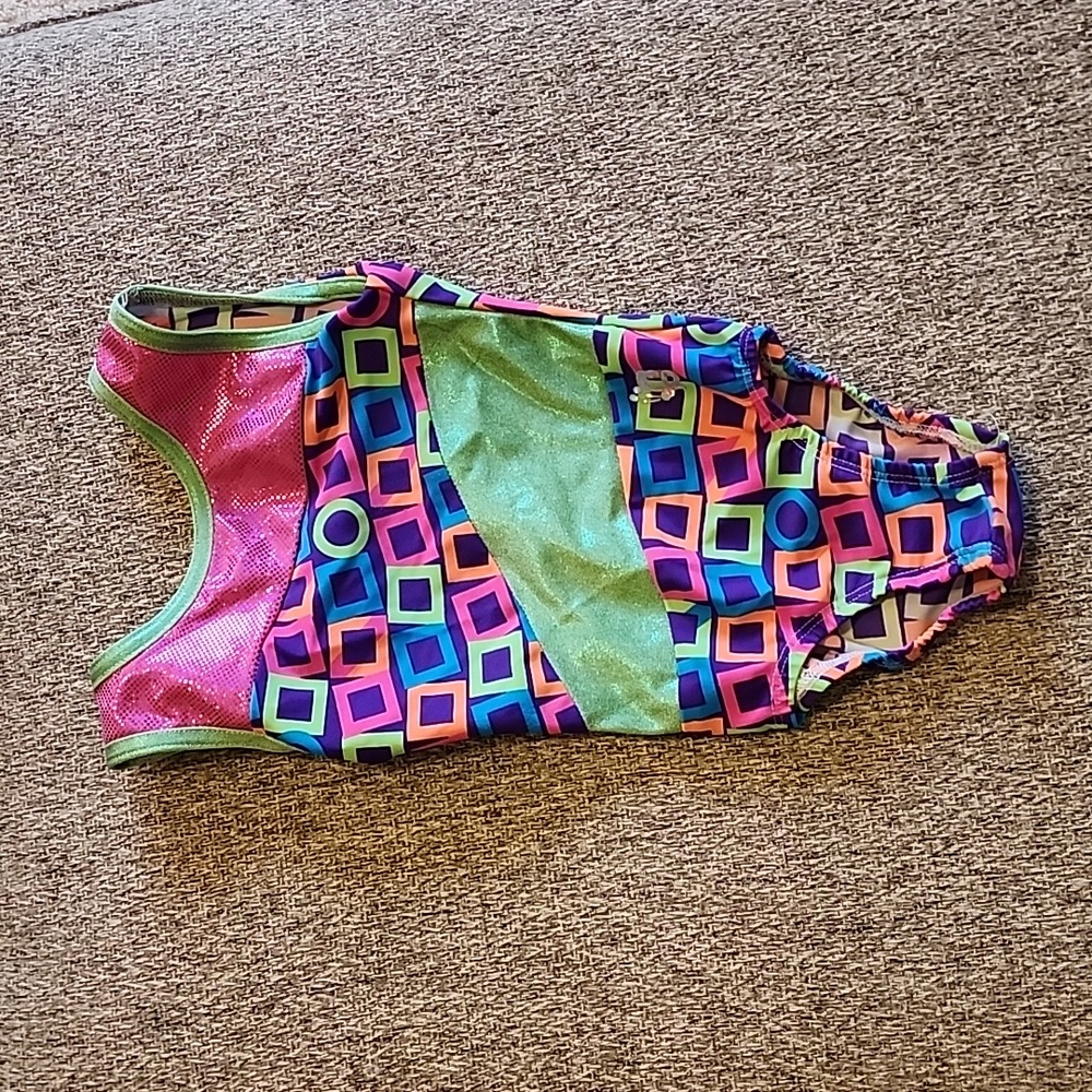 Girls Butterfly Treasures Gymnastics Suit
